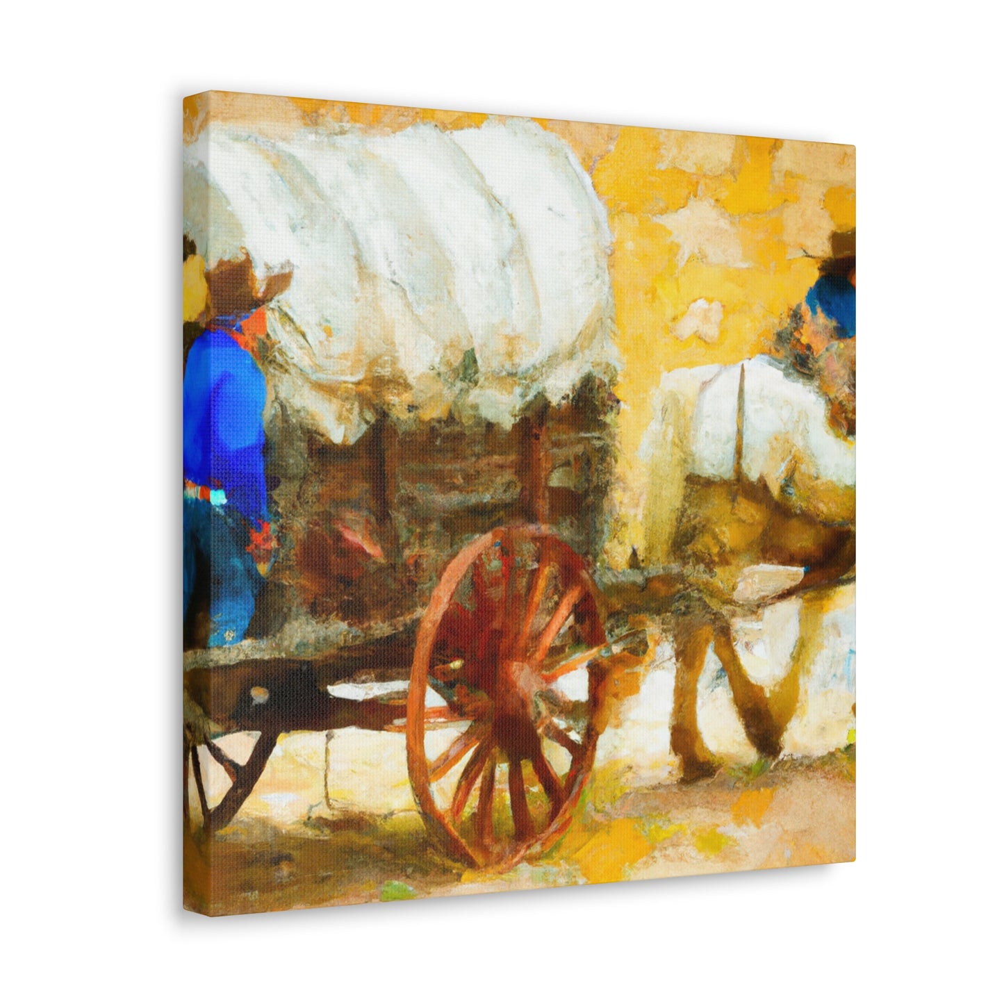 Chuck Wagon Reflections - Canvas