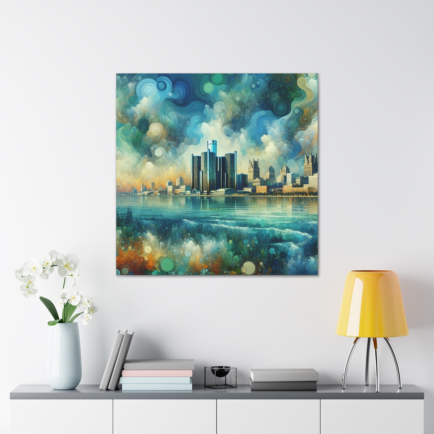 "Motor City Reverie" - Canvas