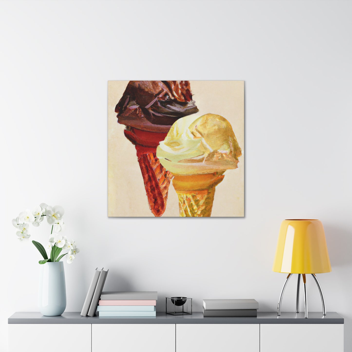 "Cone of Sweet Neoclassicism" - Canvas