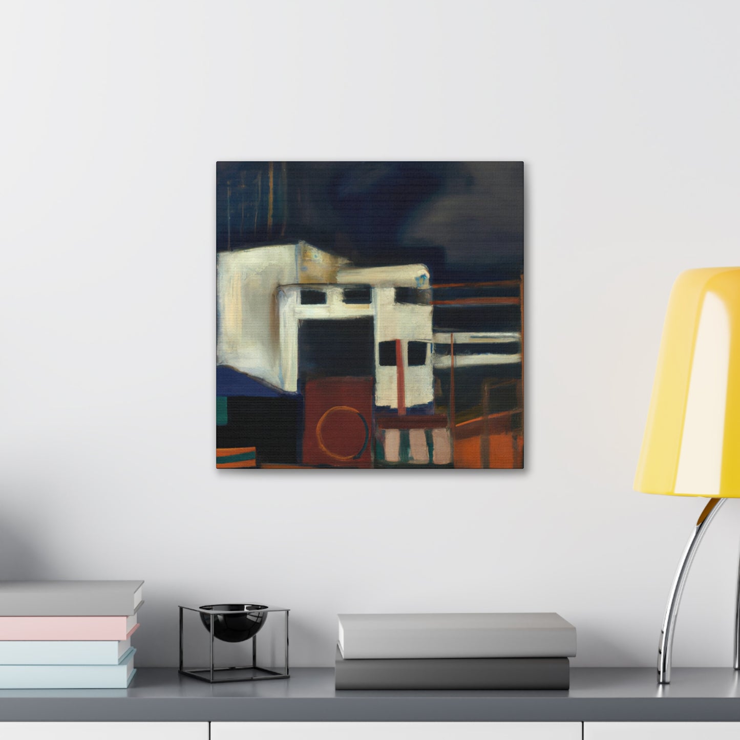 "Bauhaus Abstraction Vibes" - Canvas