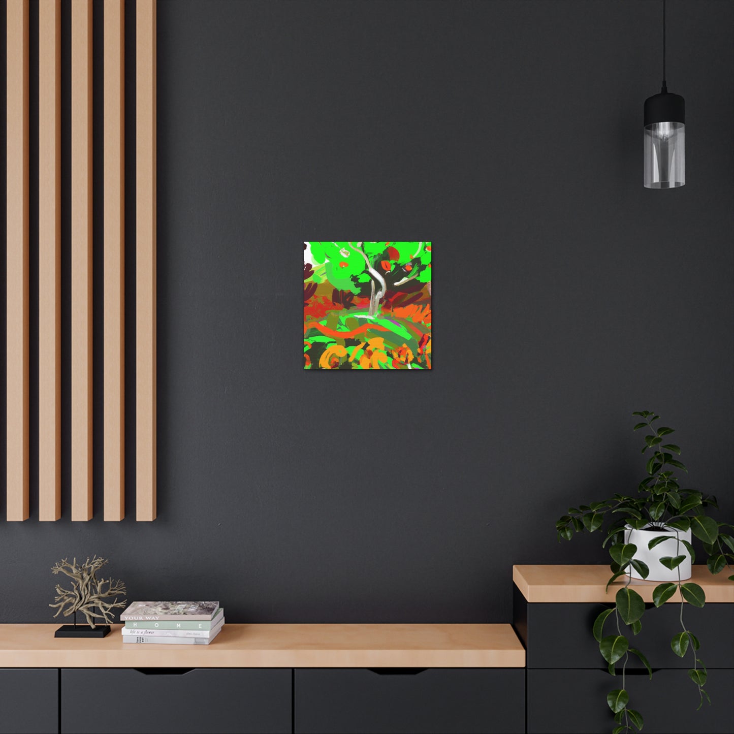 "Marigolds In Movement" - Canvas