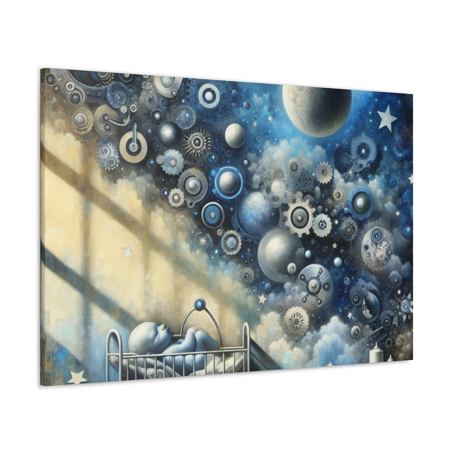 Cosmic Dreamscape Abstracted - Canvas