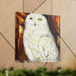 Snowy Owl Majestic Flight - Canvas