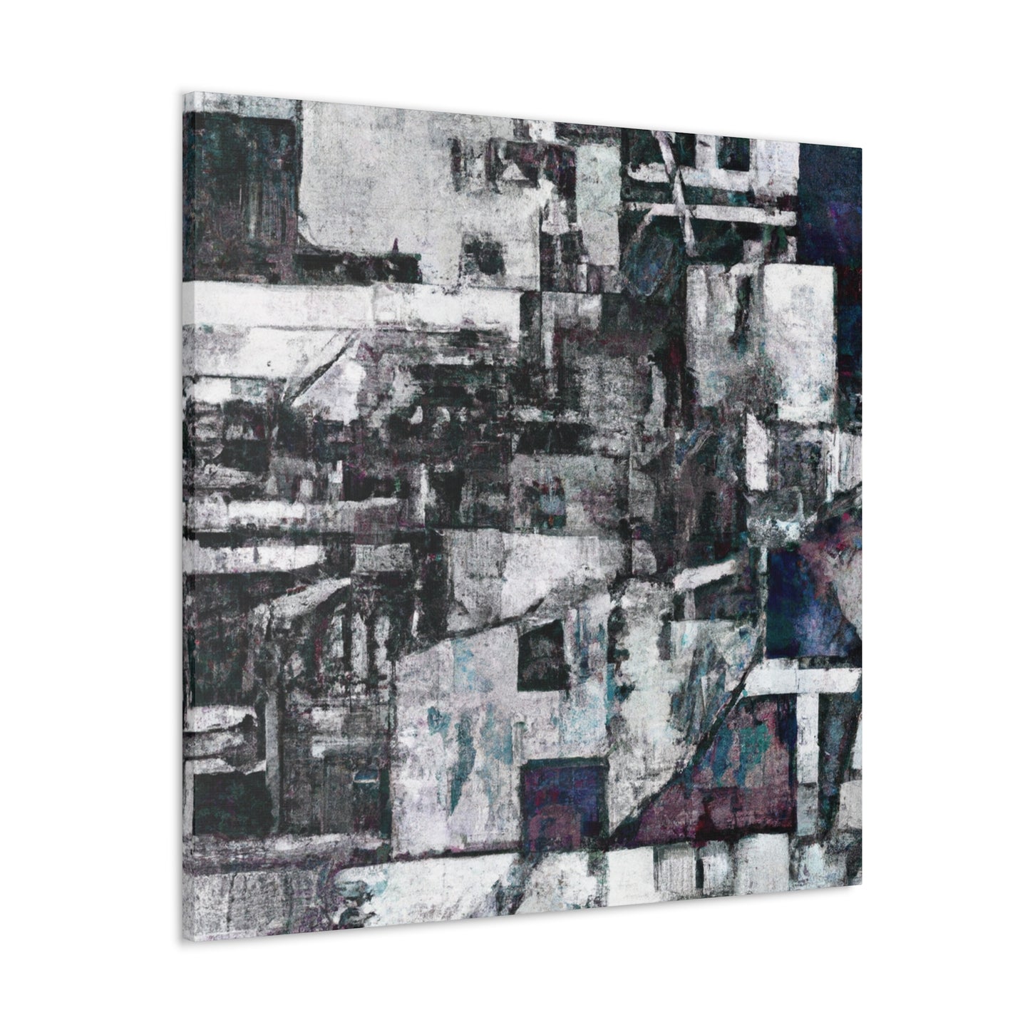 "Brutalist Expression Intrigue" - Canvas