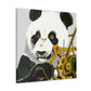 "Giant Panda Triumphant" - Canvas