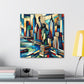 Concrete Jungle Awakening - Canvas