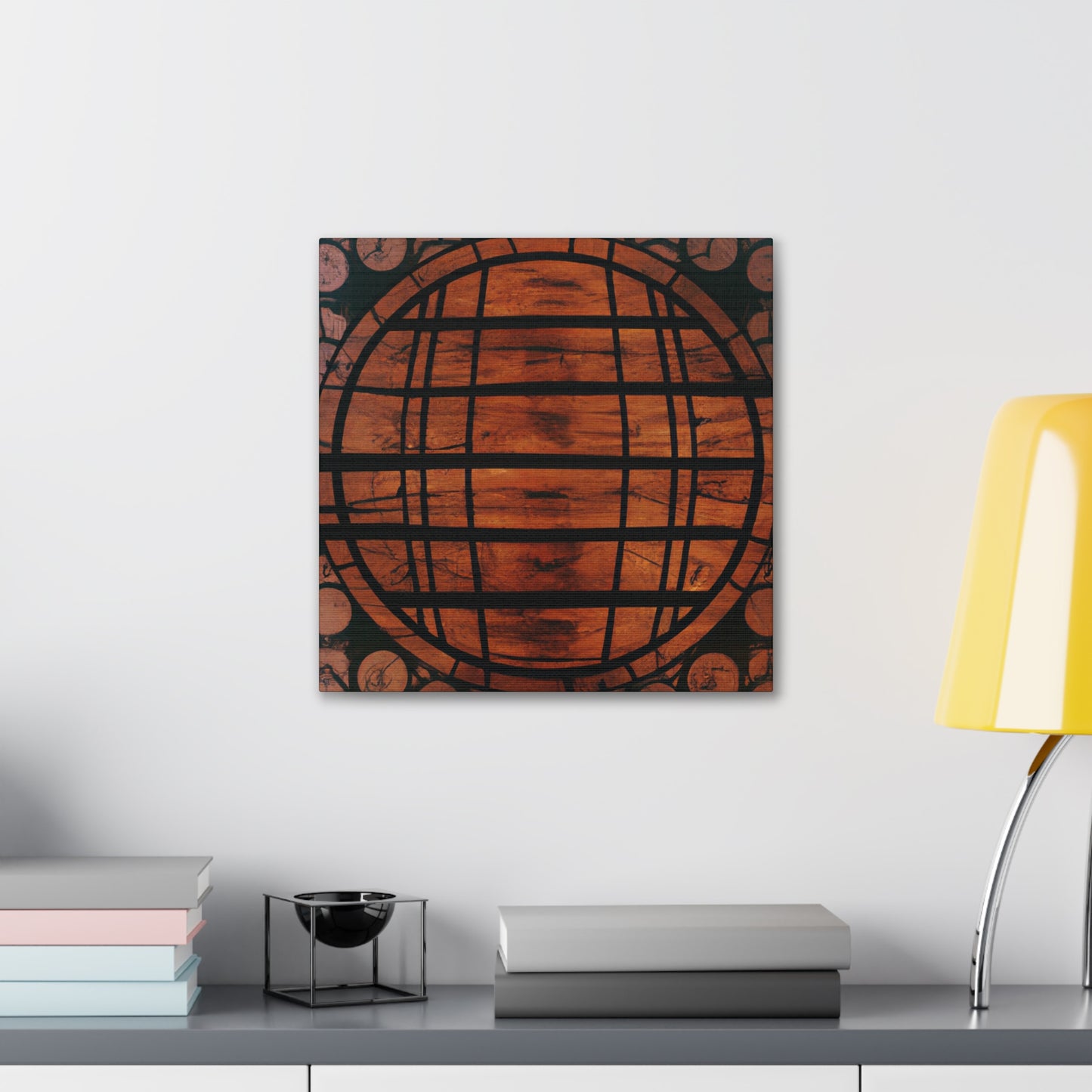 "Whiskey In A Cask" - Canvas