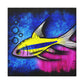 "Swordtail Sword Swirling" - Canvas