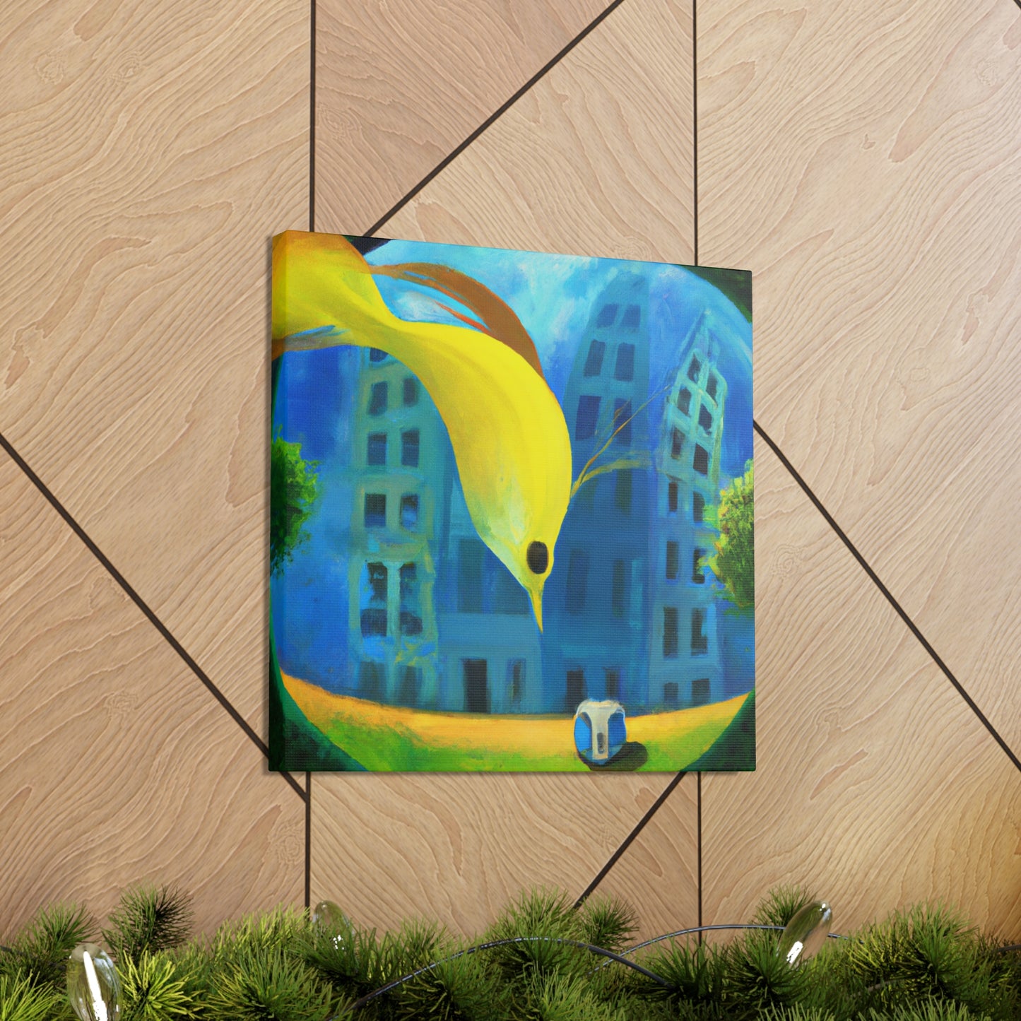 "Swordtail in Surrealism" - Canvas