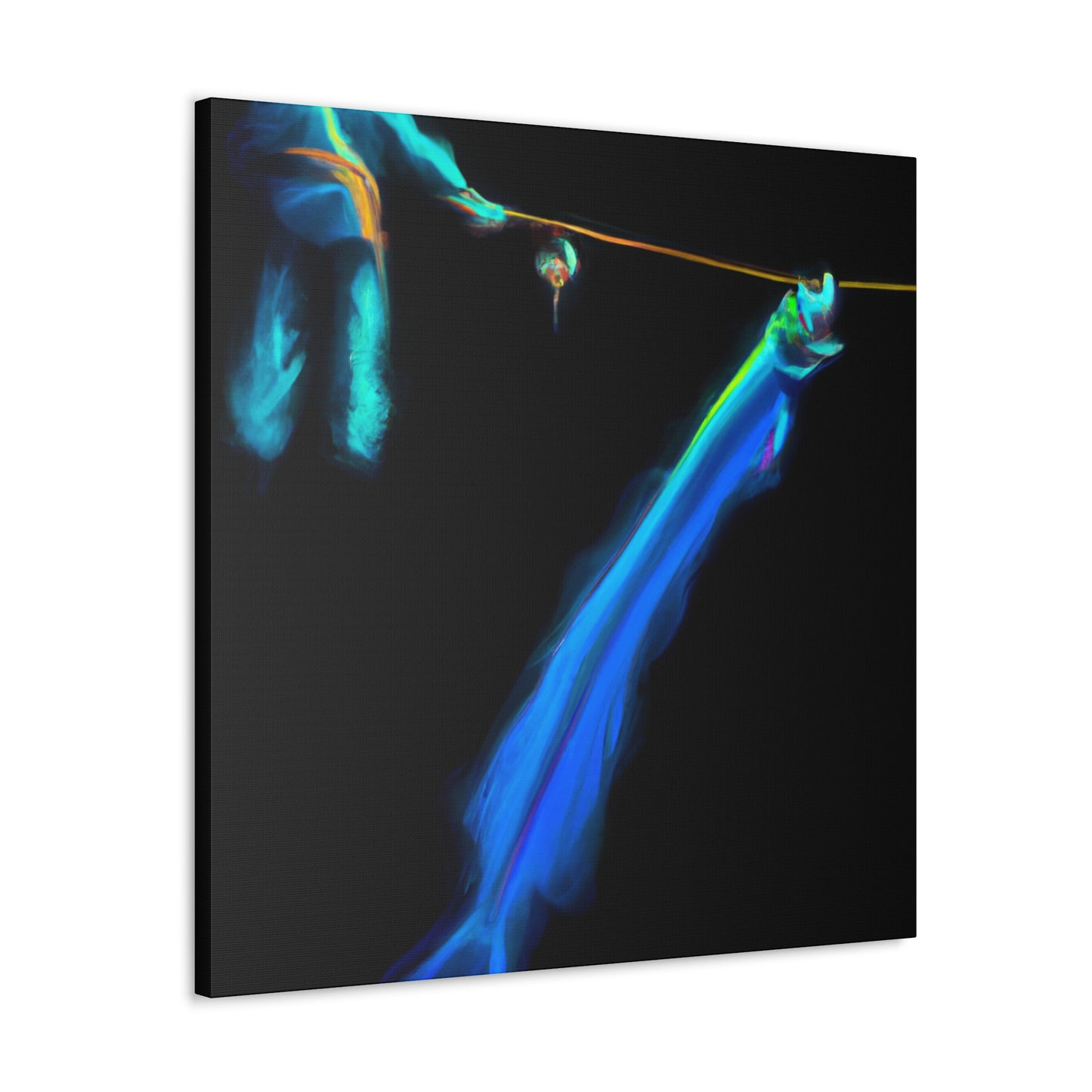 Fly Fishing Reflection - Canvas