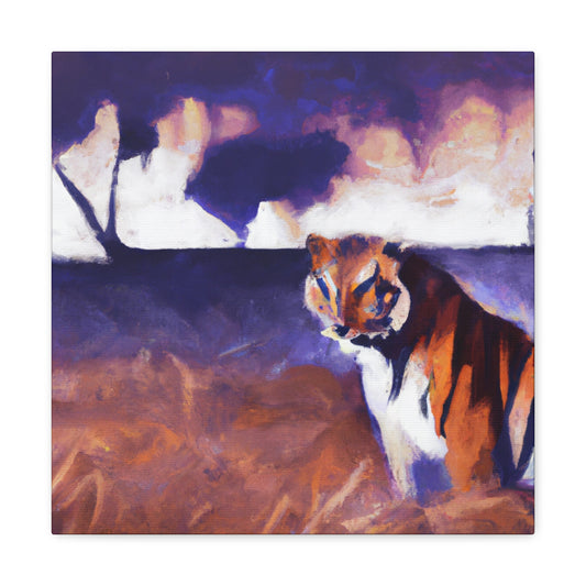 Tiger Roaring Majesty - Canvas