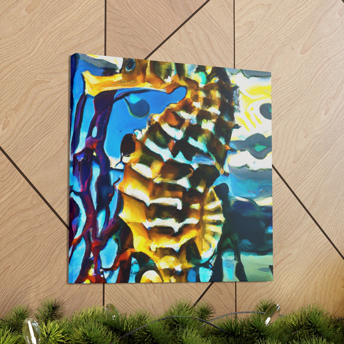 "Seahorse in Surreality" - Canvas