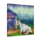 Goat in Impressionism - Canvas