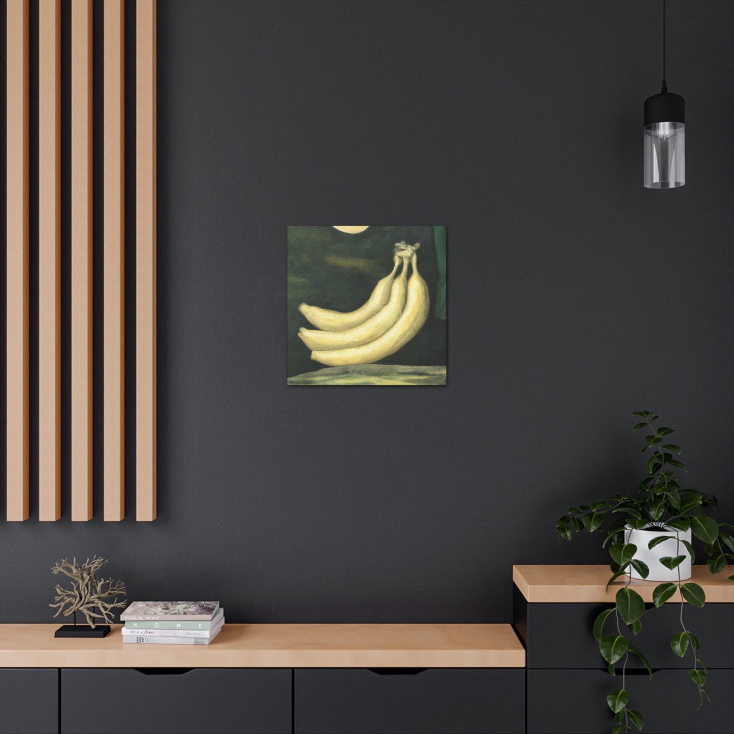 Bananas in a Bowl - Canvas