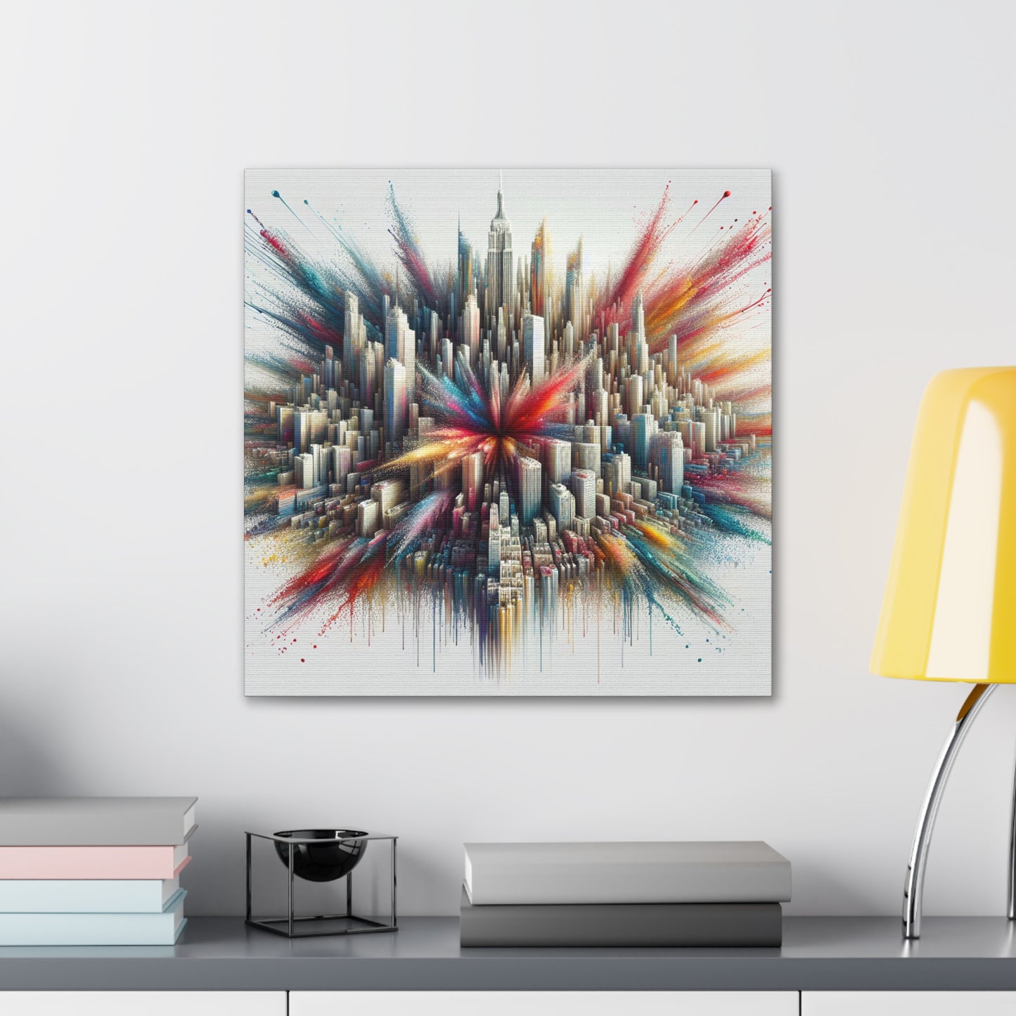 "Urban Jazz Symphony" - Canvas