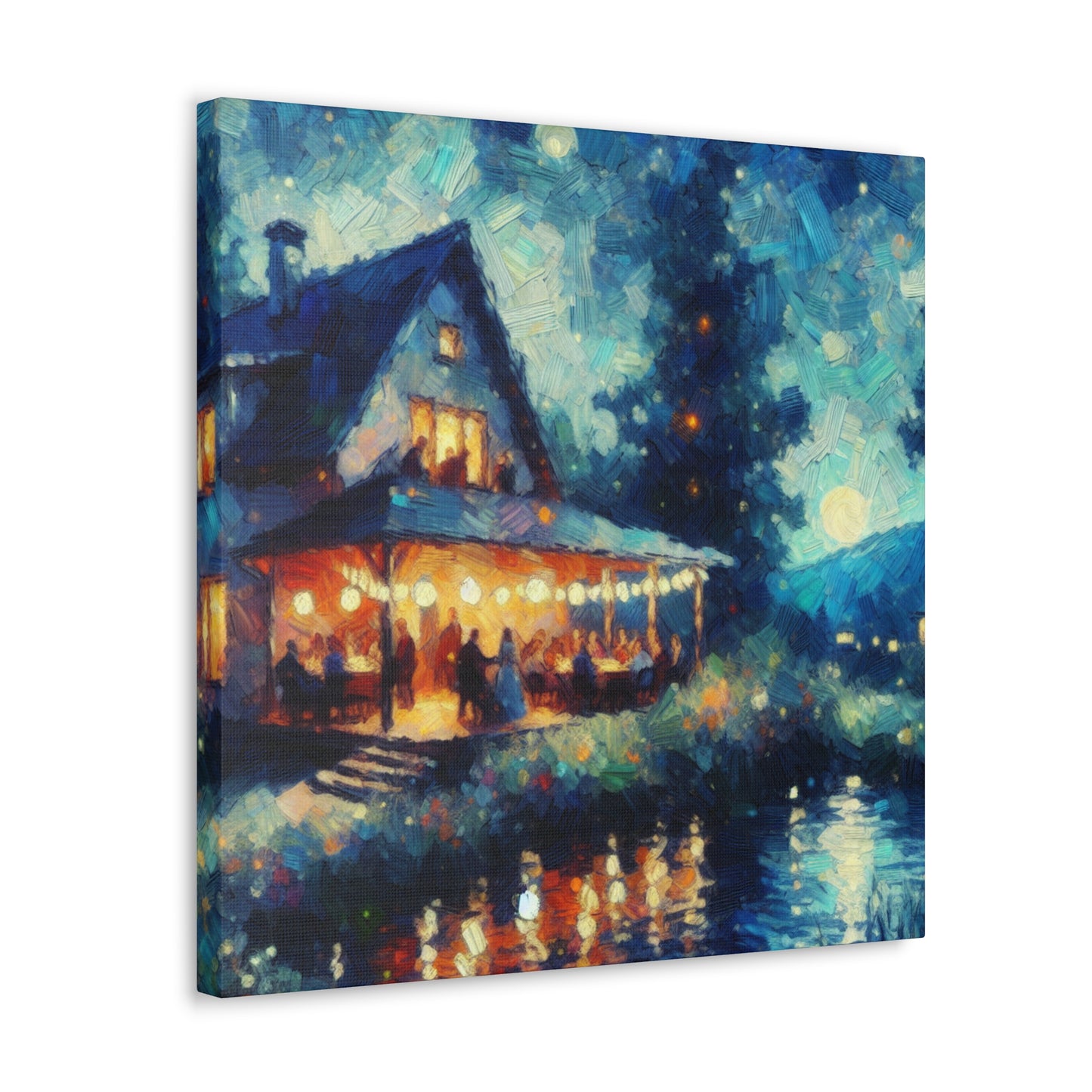 Dreamy Festive Gathering - Canvas