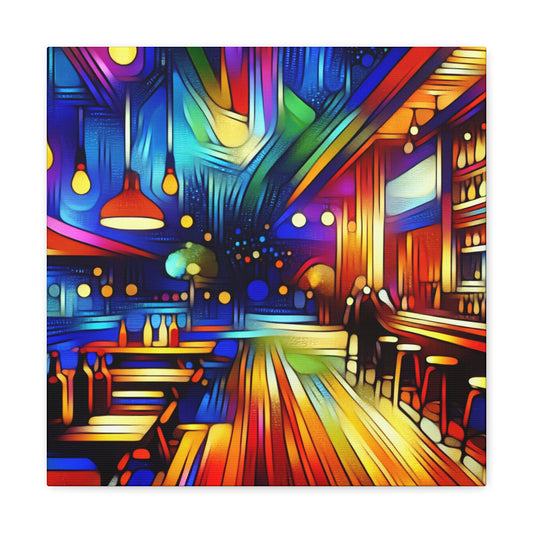 "Brew Haven Hopscape" - Canvas