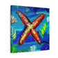 "Starfish in Expressionism" - Canvas