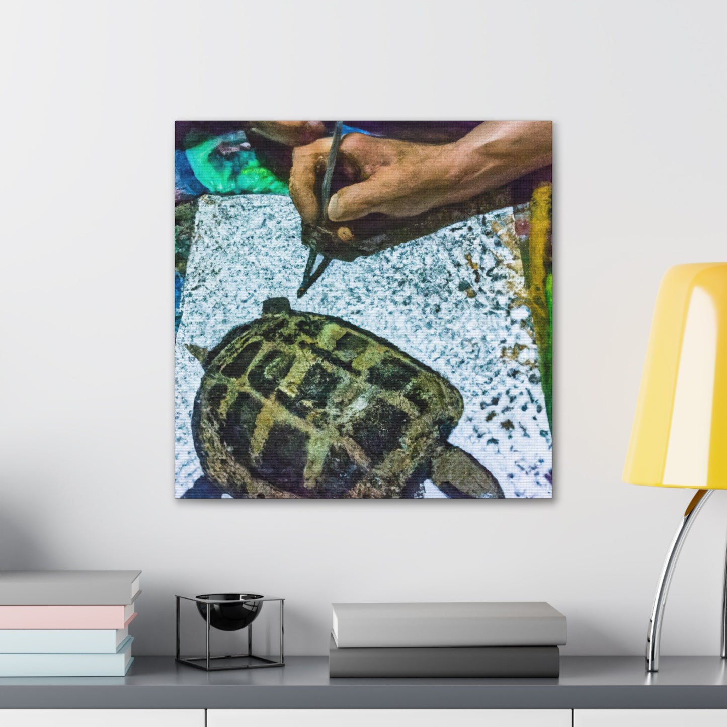 Russian Tortoise Symphony - Canvas