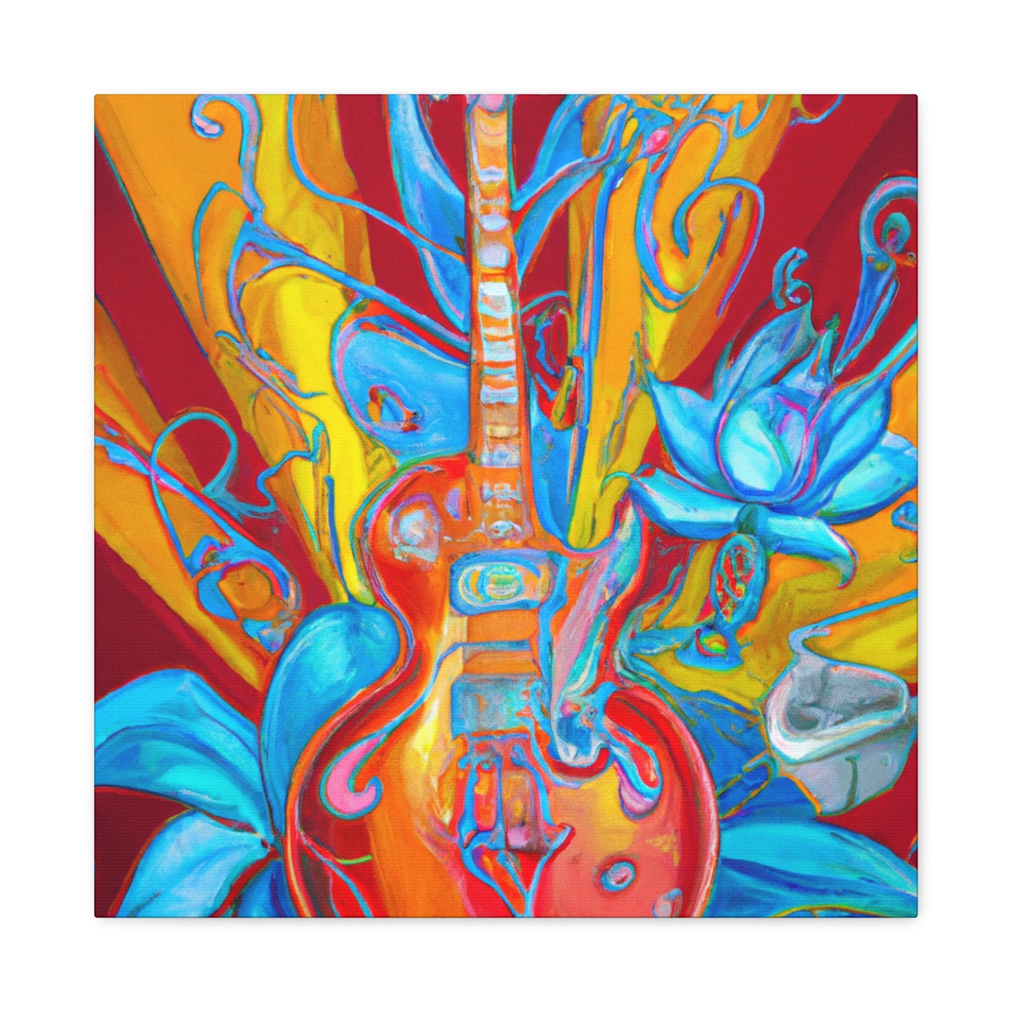 Gibson in Art Nouveau - Canvas