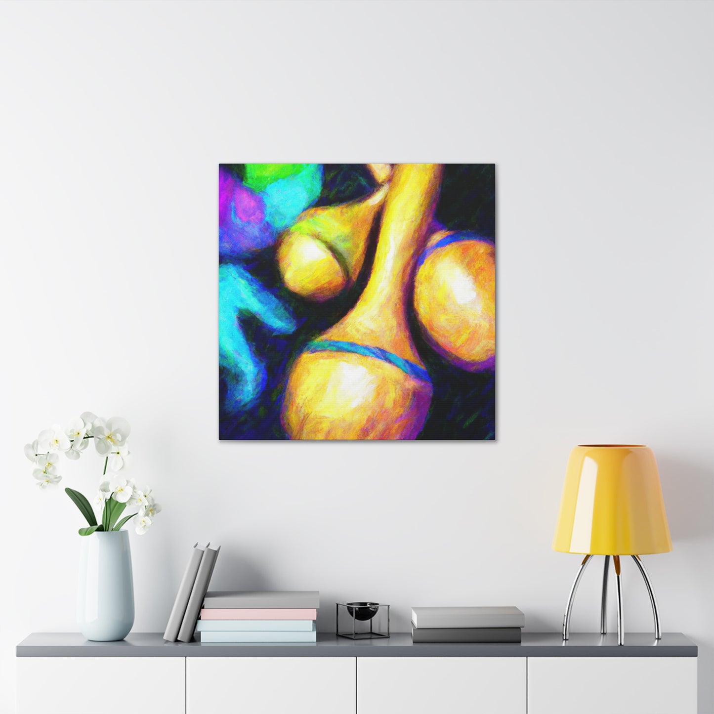 Shaking Maracas Triumphantly - Canvas