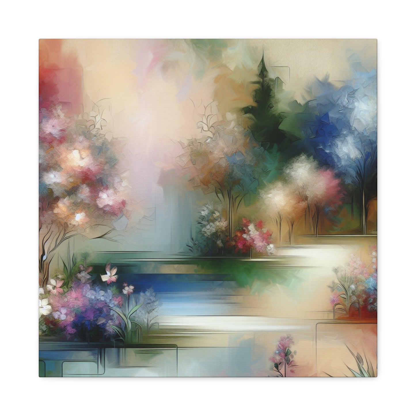 Magical Blooms of Dreams - Canvas