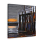 Pier in Expressionism - Canvas