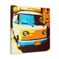 "Vintage Camper Van Bliss" - Canvas