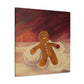 Gingerbread Man Dreamscape - Canvas