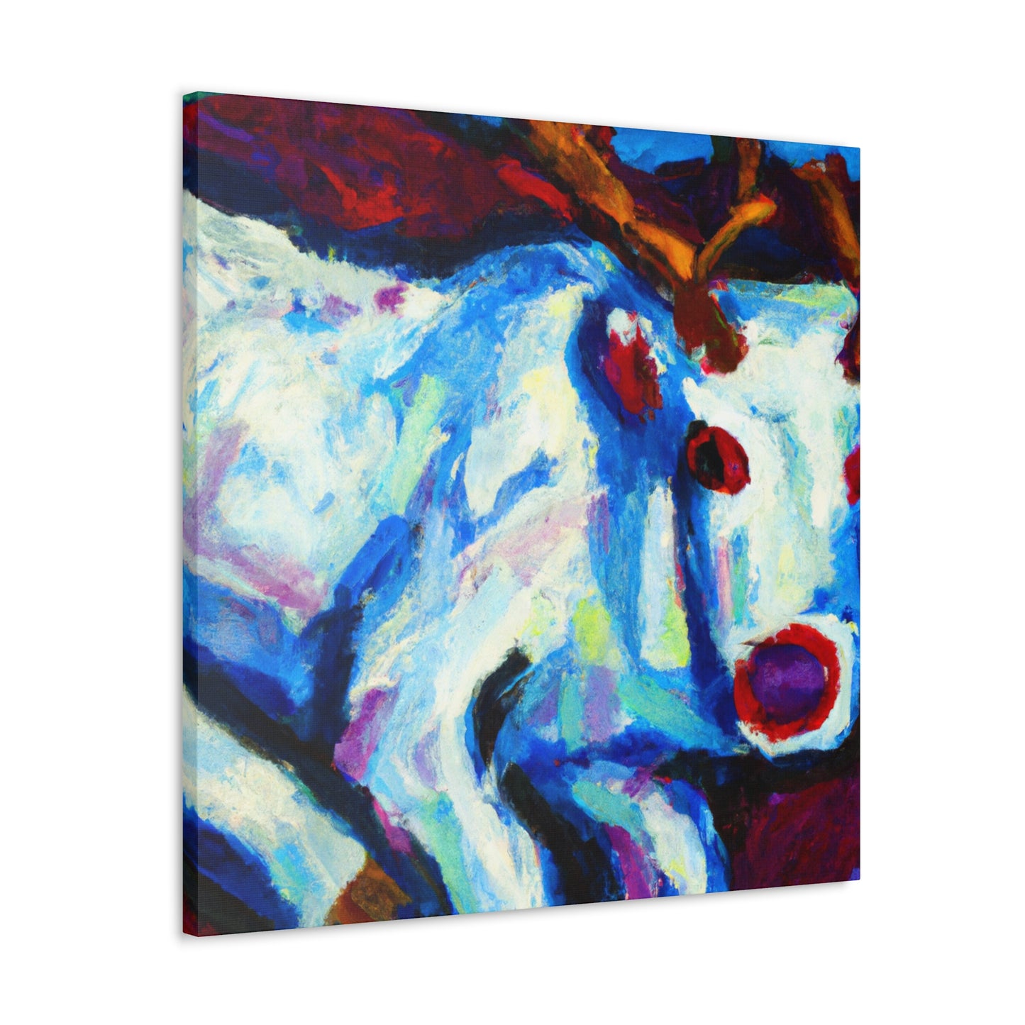 Fauve Reindeer Dance - Canvas