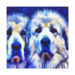 "Majesty of Great Pyrenees" - Canvas