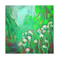 Jasmine in Abstract Form - Canvas