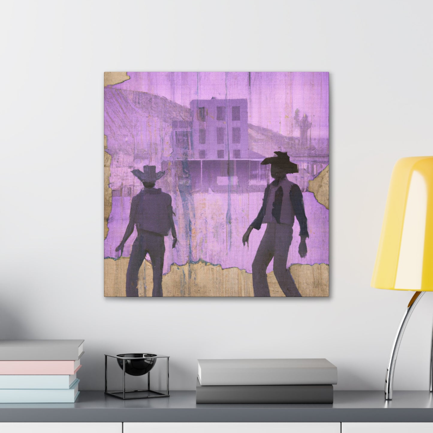 Ghost Town Haunting - Canvas