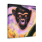 Chimpanzee Digital Dreamscape - Canvas