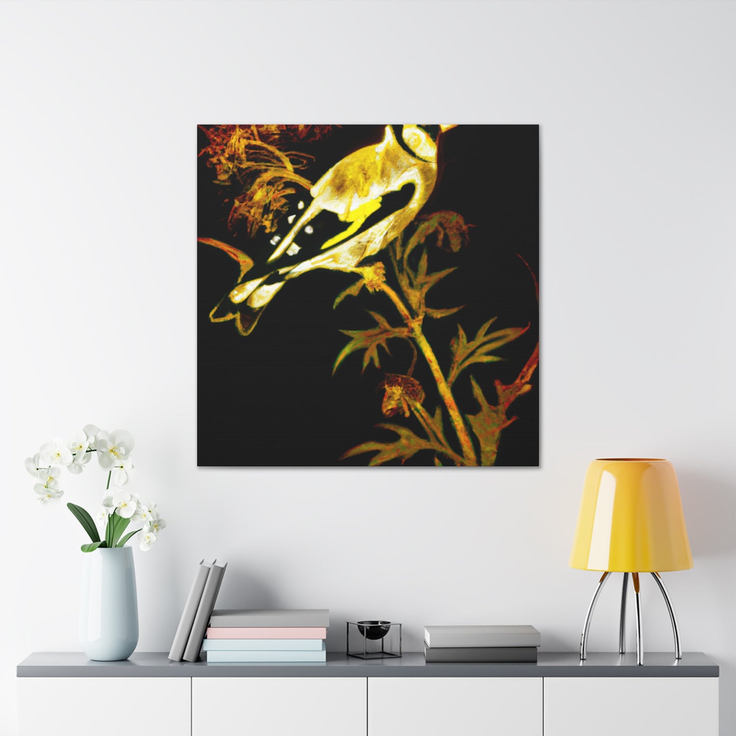 "American Goldfinch Splendor" - Canvas