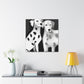 Dalmatian Spot Spectacle - Canvas