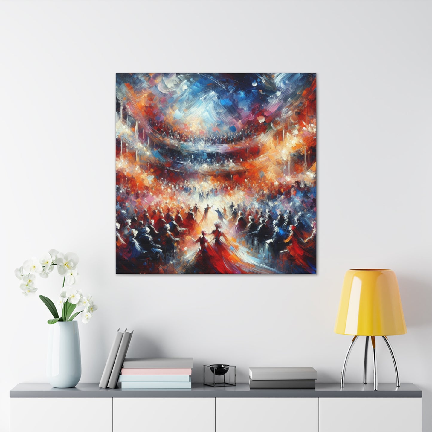 Operatic Symphony of Movement - Canvas