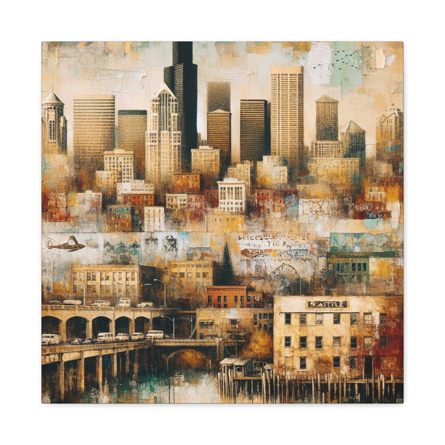 Emerald City Unleashed - Canvas