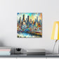 "Urban Dreams Unleashed" - Canvas