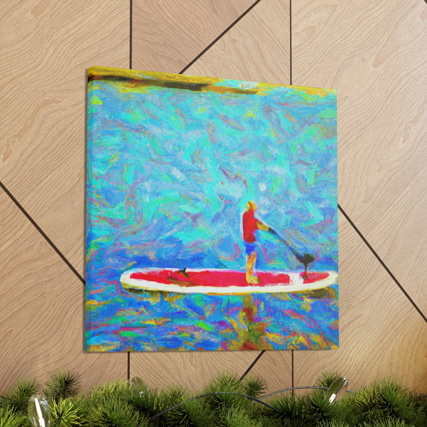 "Calm on the Paddle" - Canvas