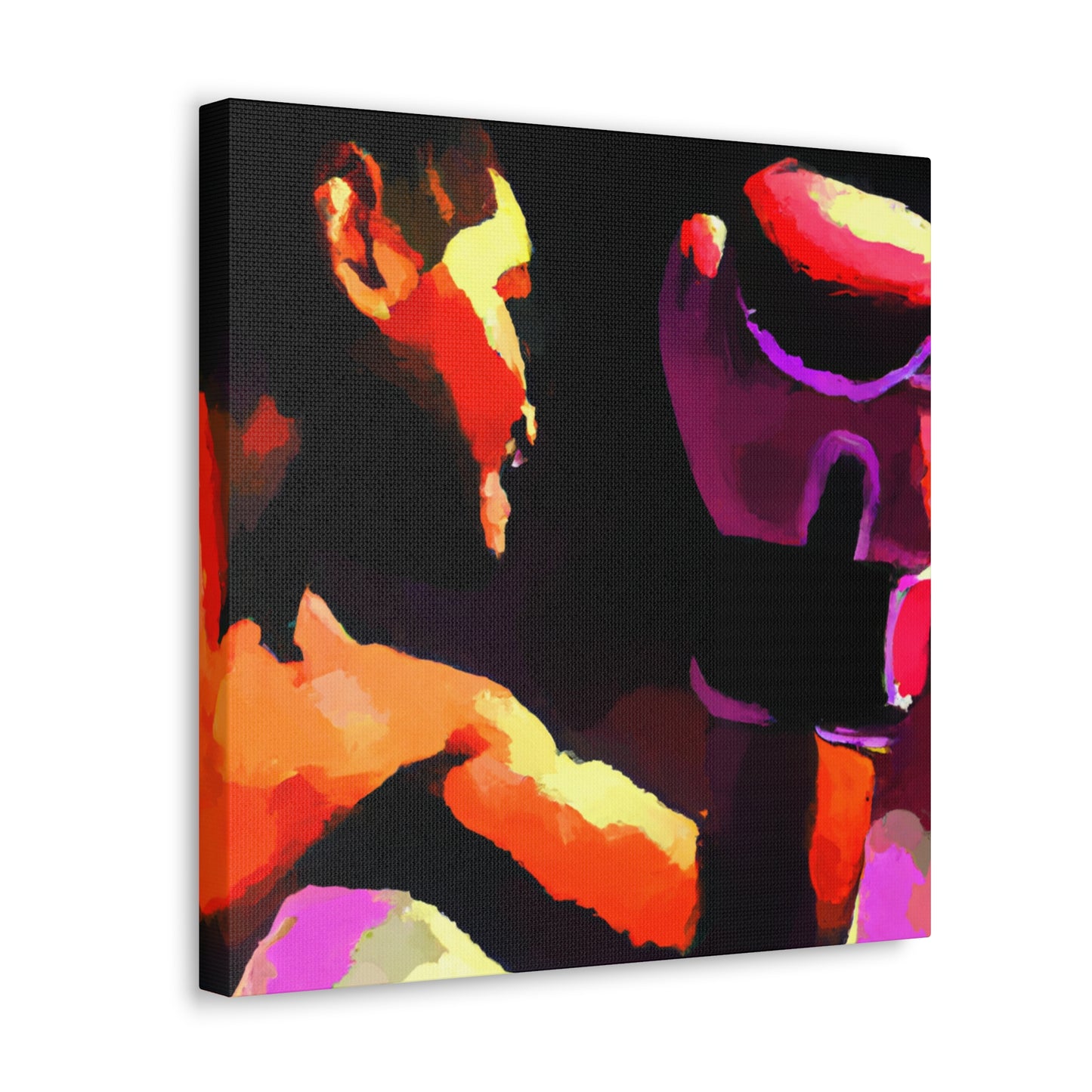 Glove and Victory Dance - Canvas