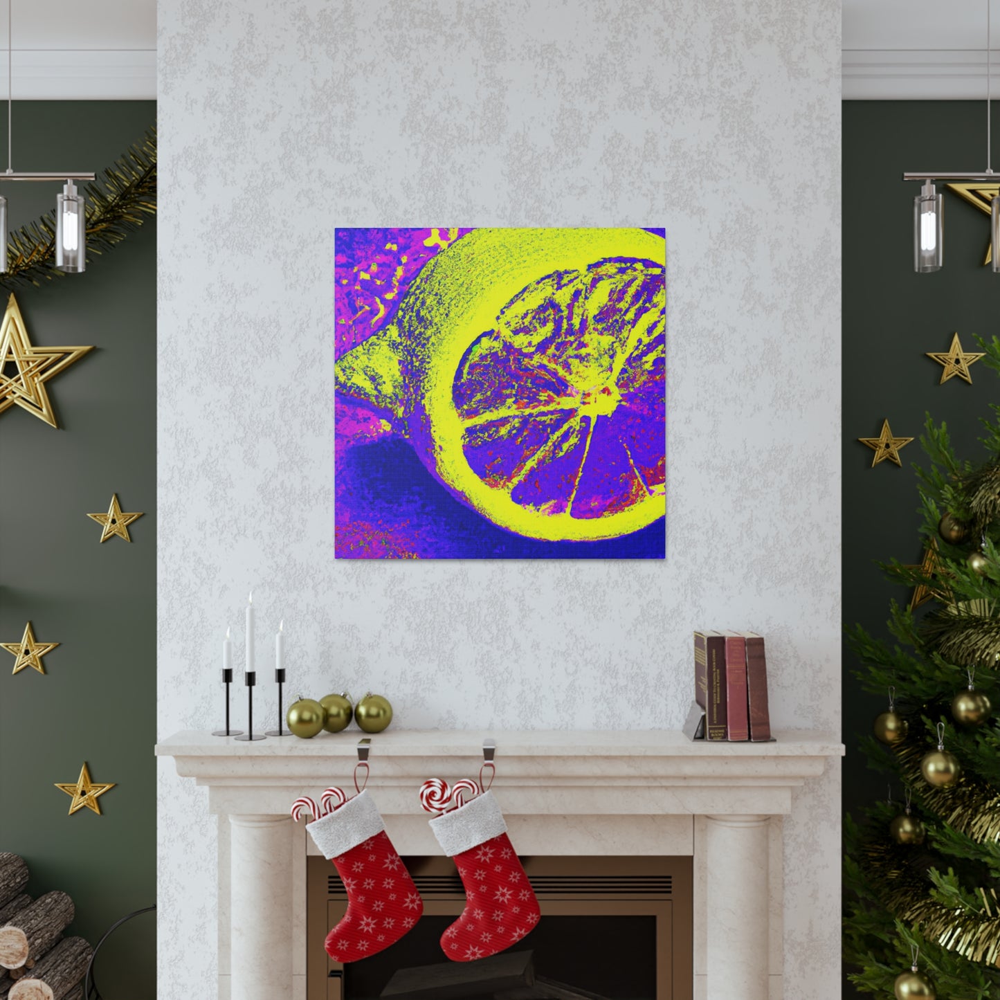 Lemons in Pop Art - Canvas