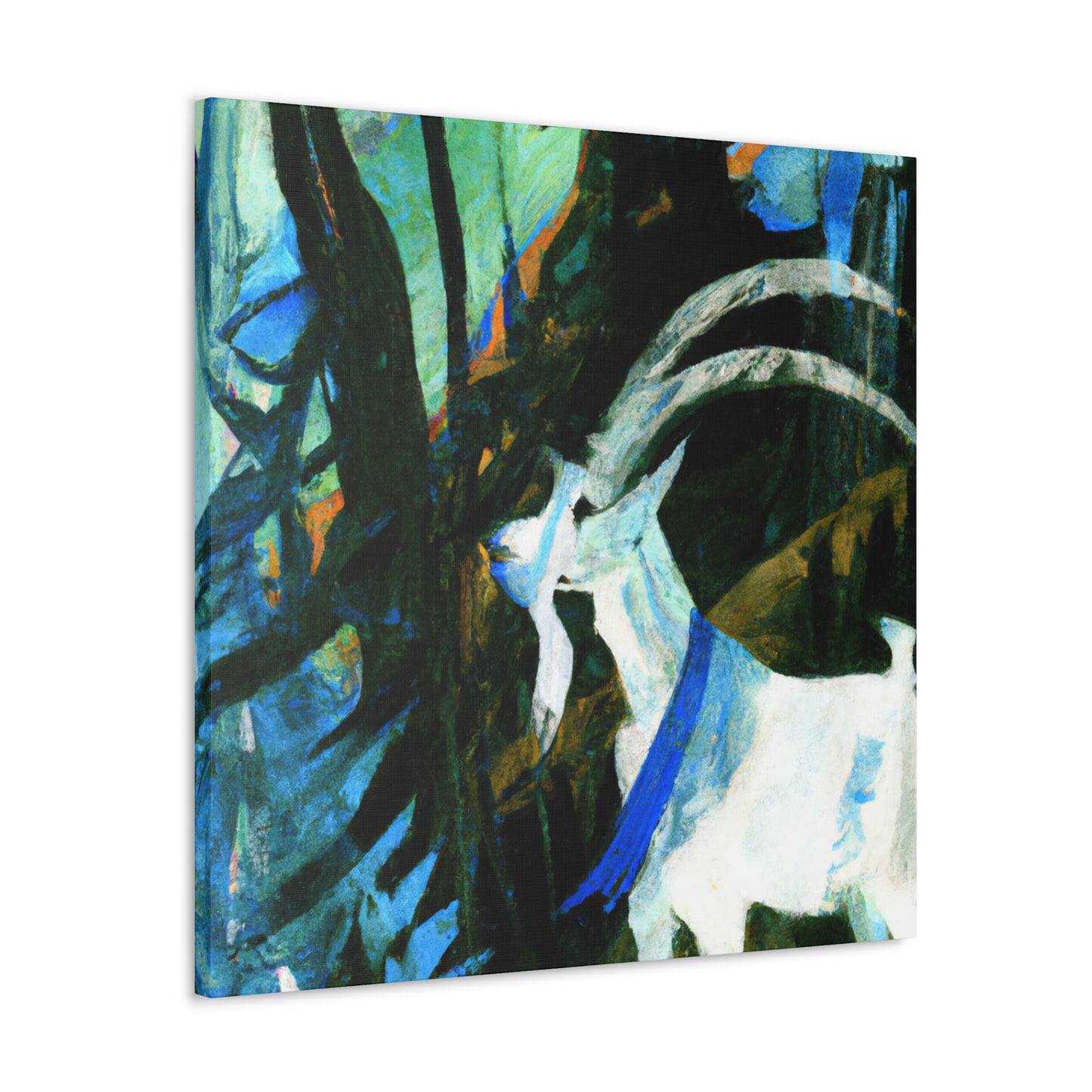 Mountain Goat Grandeur - Canvas