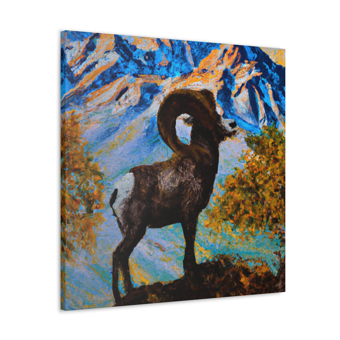 "Big Horn Majesty" - Canvas