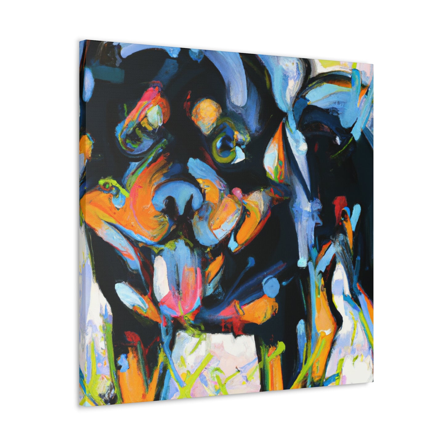 Rottweiler Reverie - Canvas