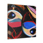 Christmas Ornament Abstraction - Canvas