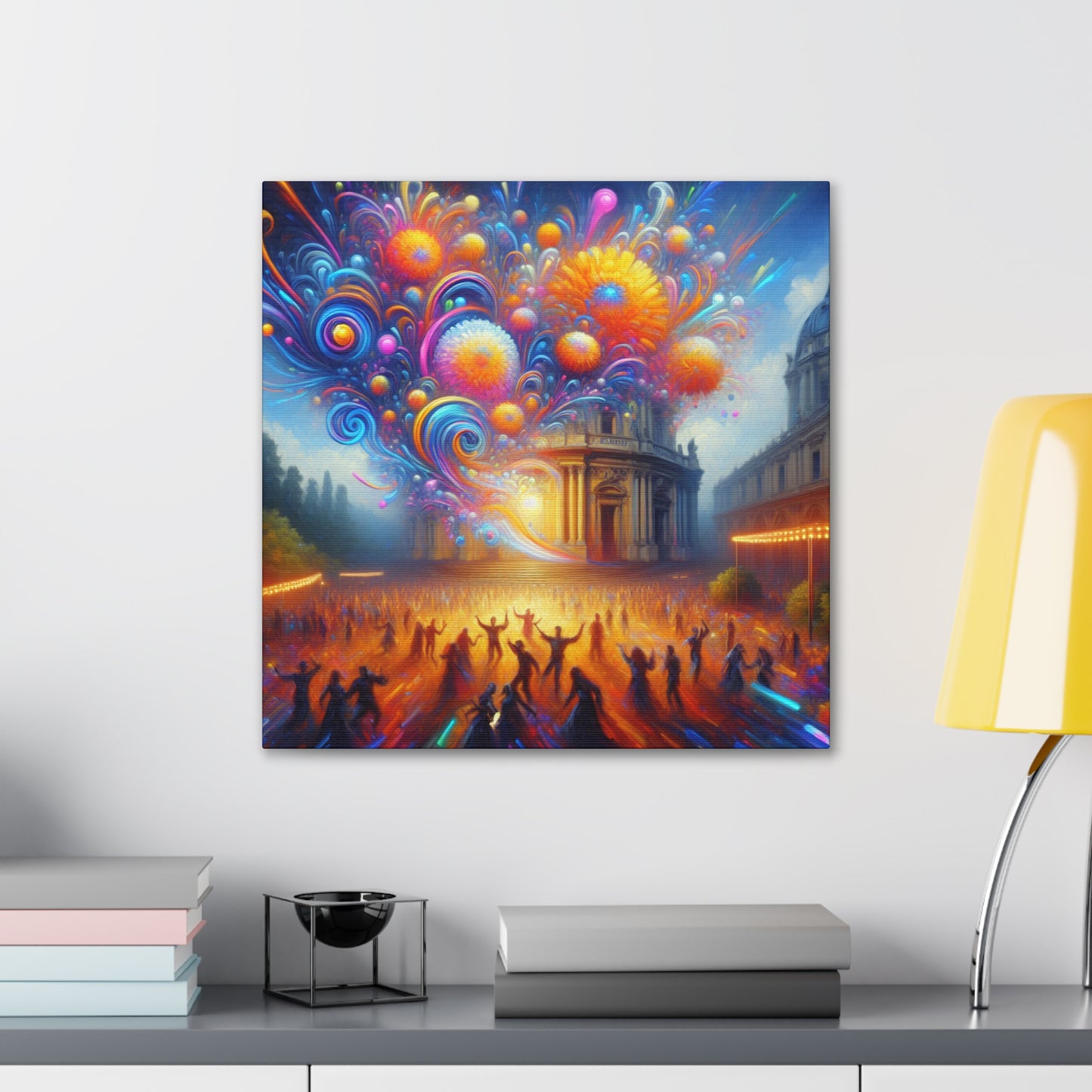 "Dancing Amidst Opulent Serenity" - Canvas