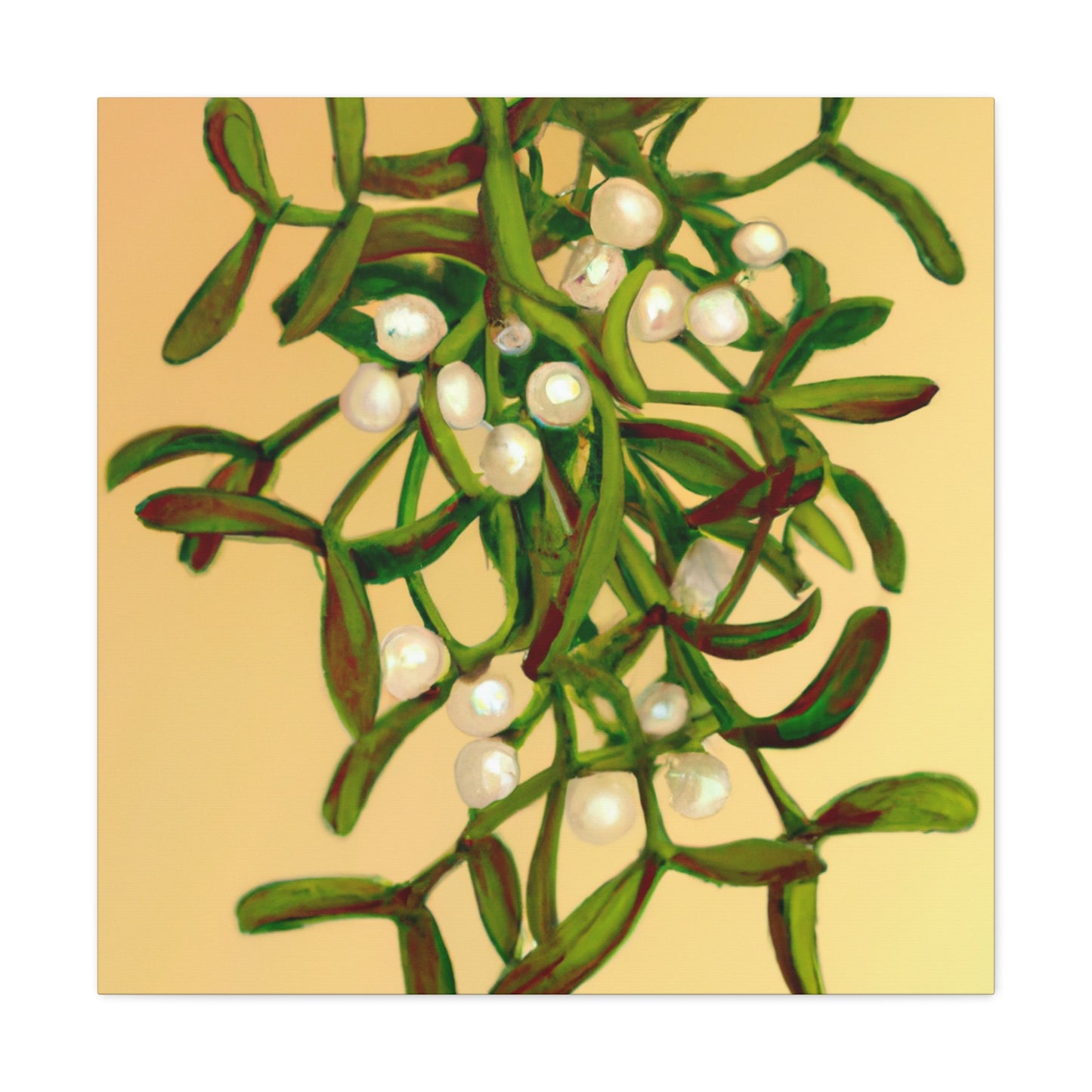 Mistletoe Magic Moment - Canvas