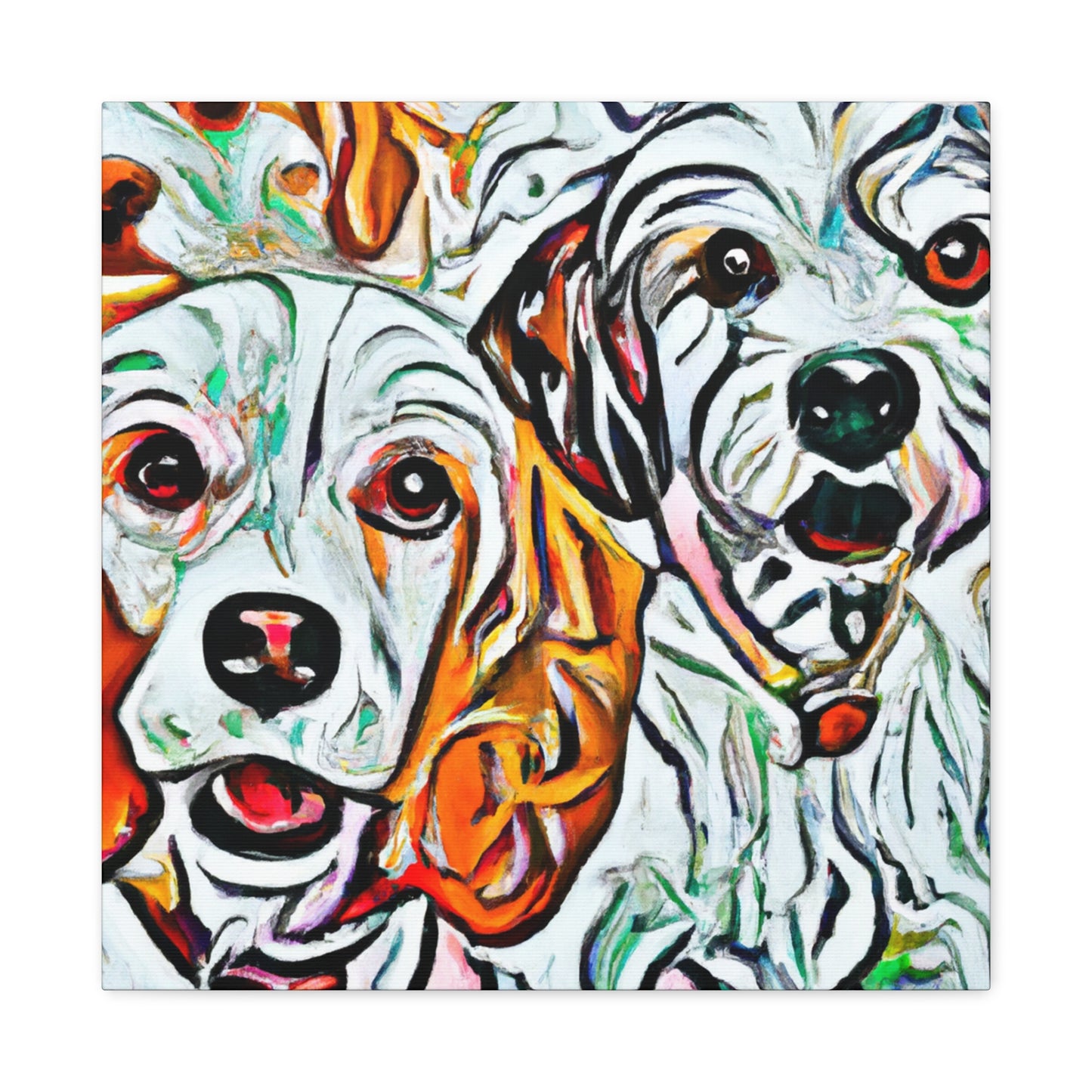 Spaniel in Abstractions - Canvas