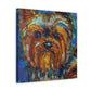 Dancing Yorkshire Terriers - Canvas